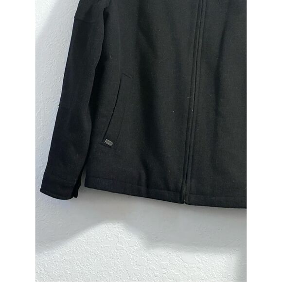Hart Schaffner Marx Wool Blend Twill Raider Coat Men's XL Zip Dark Jacket - Picture 2 of 6